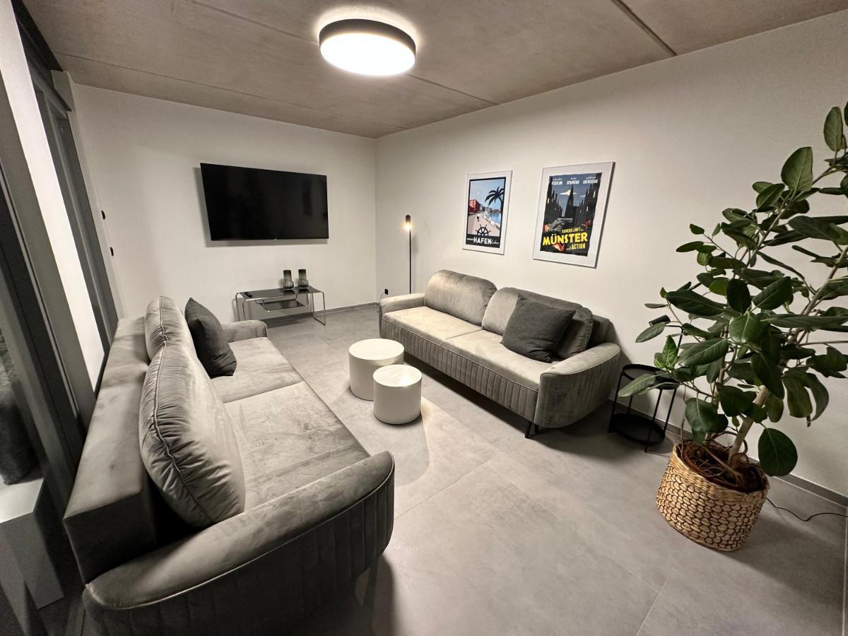 Luxurioeses Apartment Direkt Am Kanal 125 M² - Youpartments Munster  Ngoại thất bức ảnh