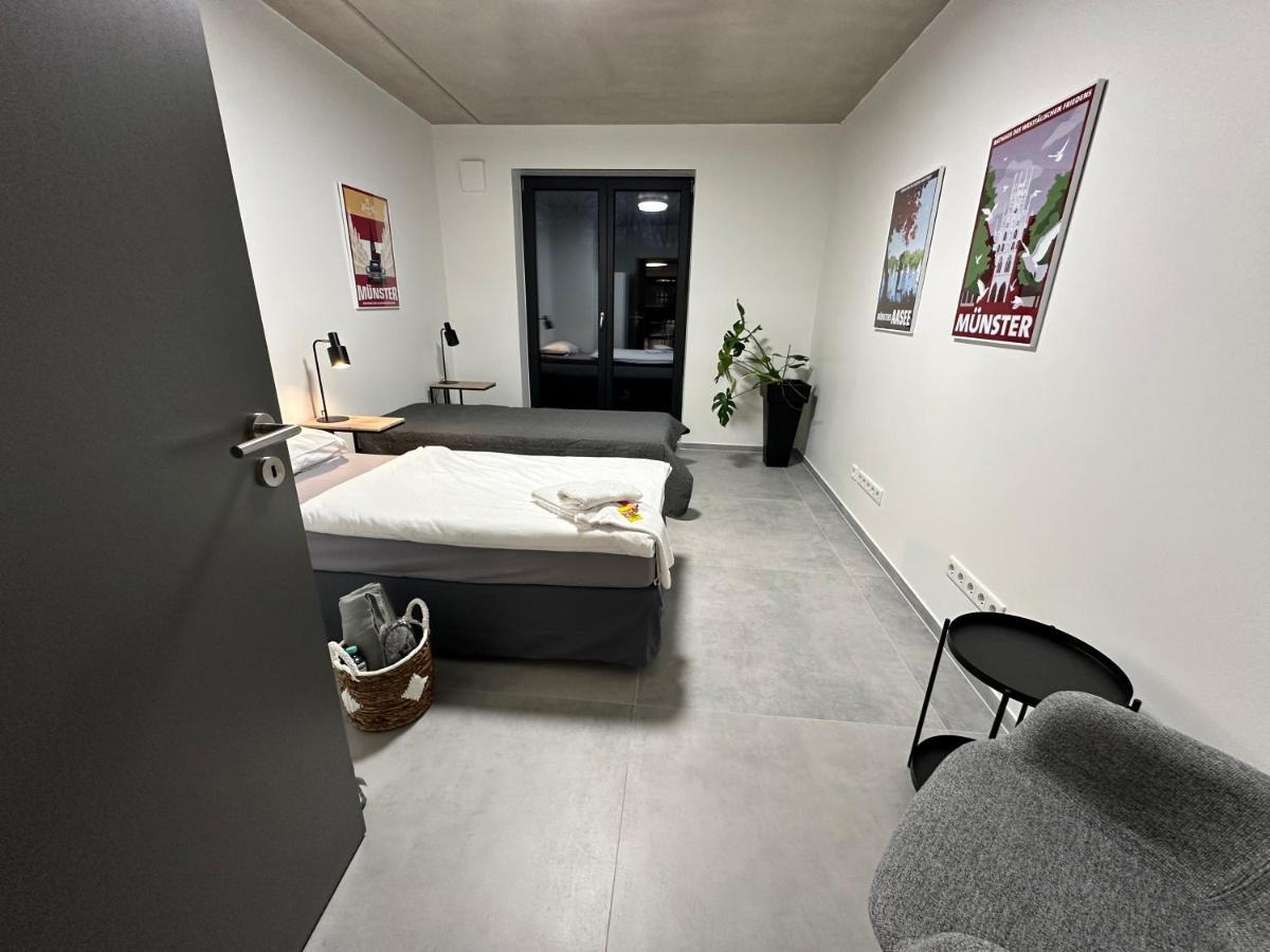 Luxurioeses Apartment Direkt Am Kanal 125 M² - Youpartments Munster  Ngoại thất bức ảnh